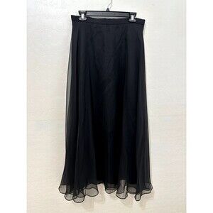 Vintage After Dark Midi Skirt Size 12 Petite Witchycore Fairygrunge Punk Y2K Emo